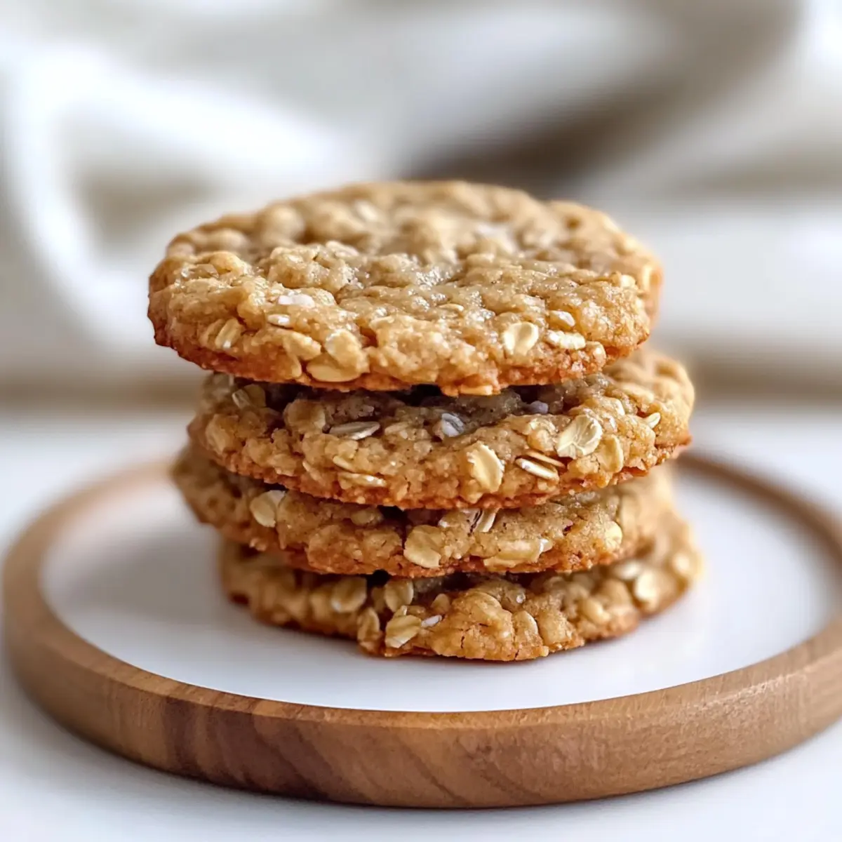 Honey Oatmeal Cookies