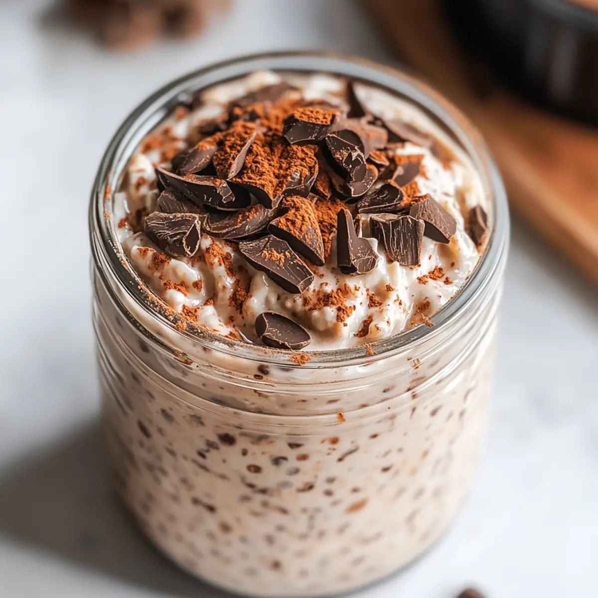 Tiramisu Overnight Oats