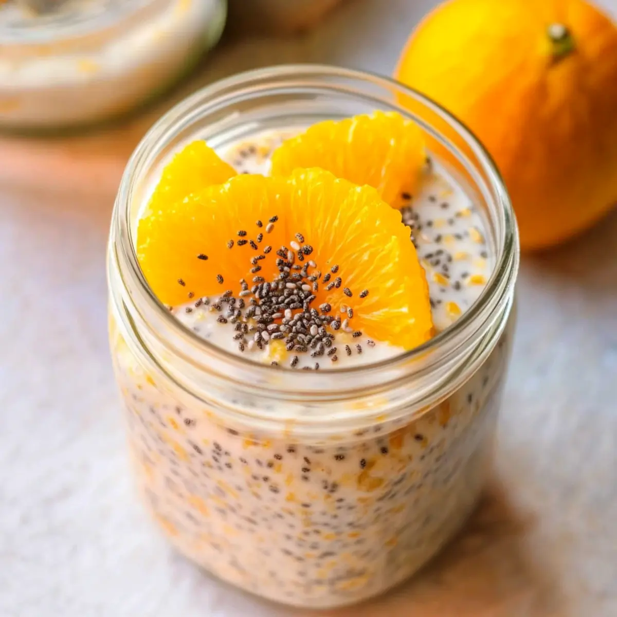 Orange Overnight Oats