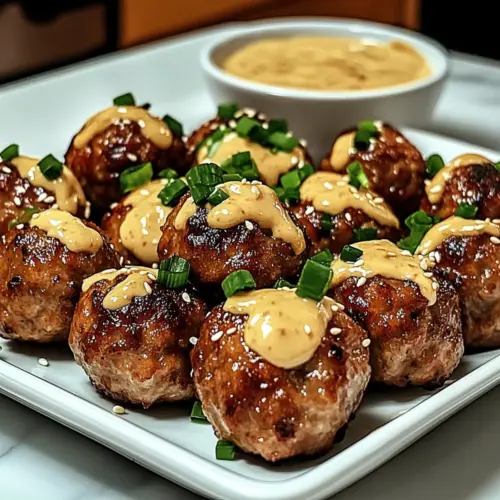 Korean BBQ Meatballs