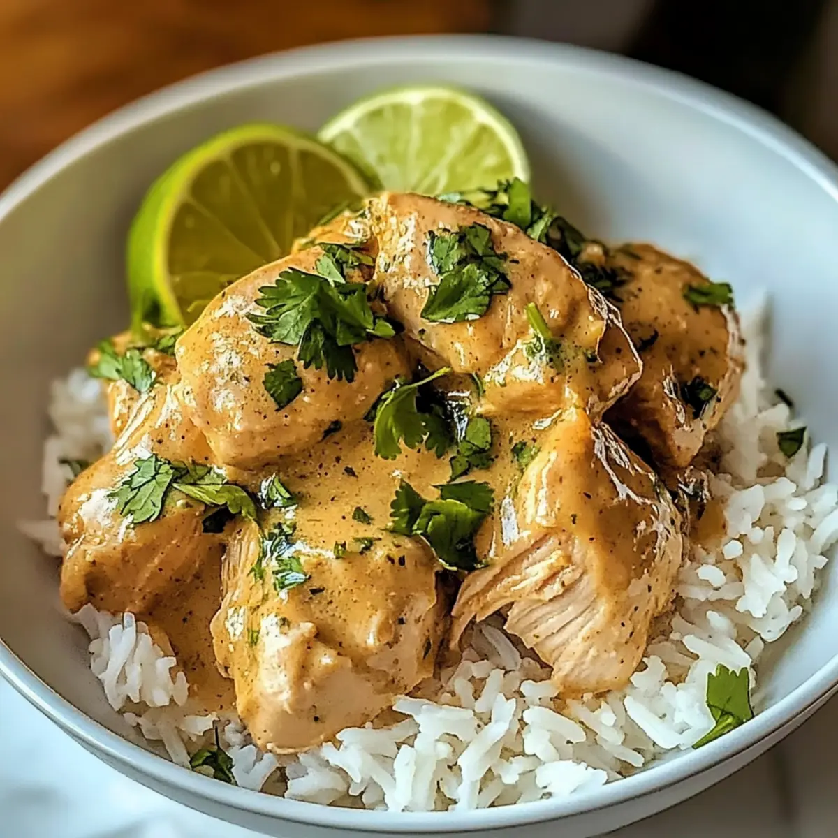 Crockpot Coconut Lime Chicken