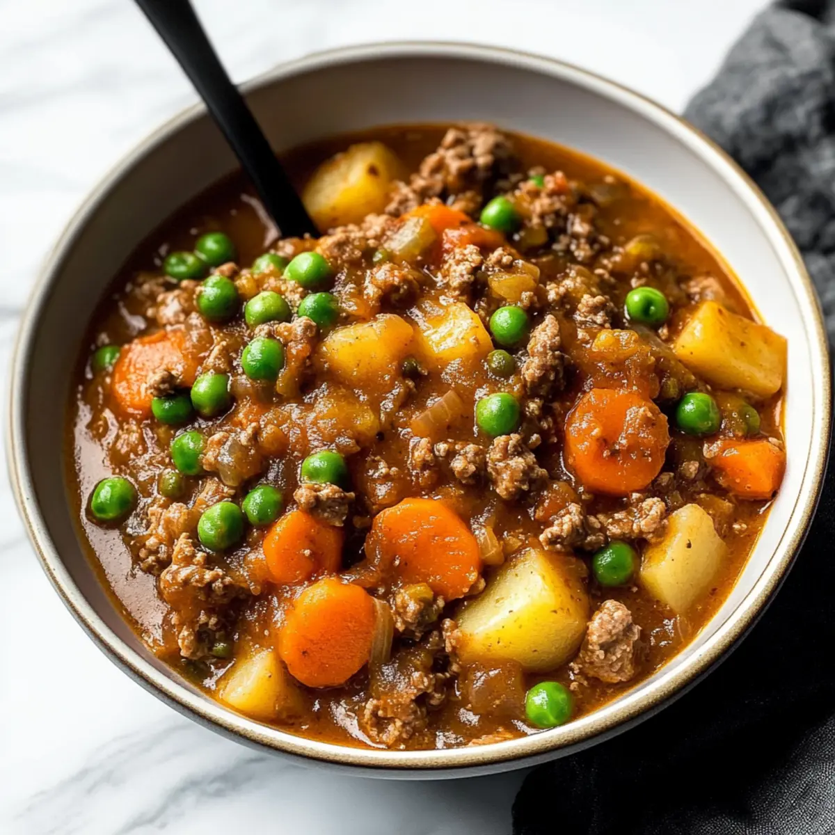 Hamburger Stew
