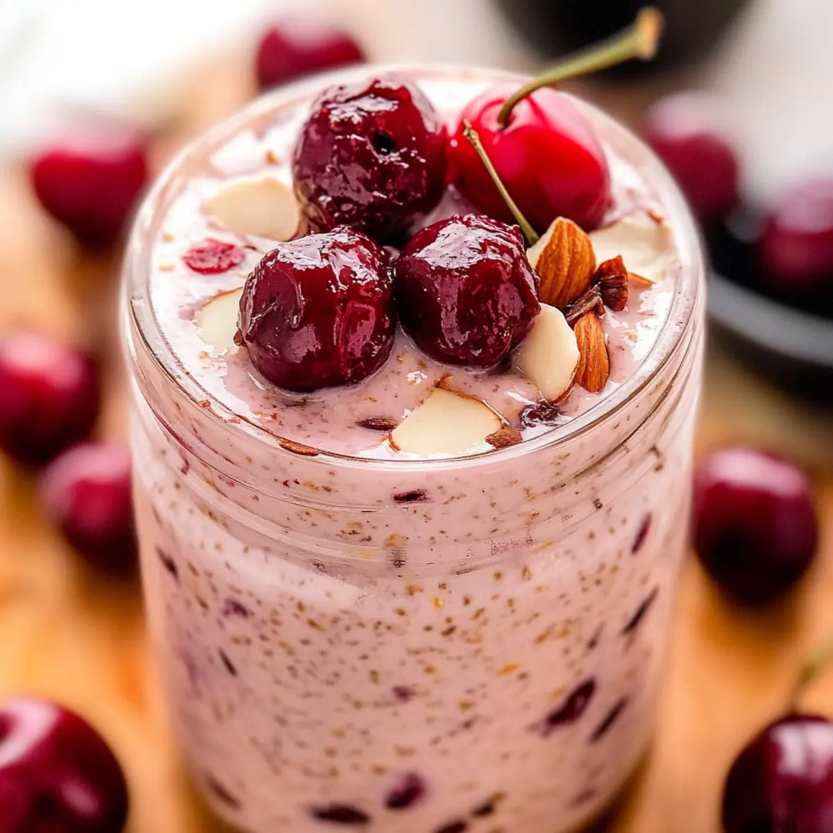 Cherry Overnight Oats