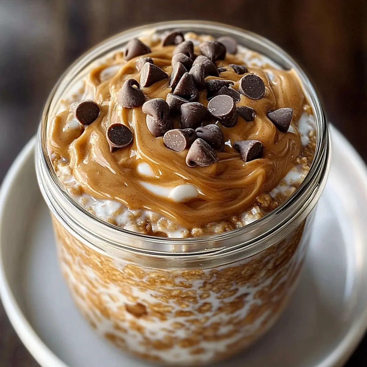 Peanut Butter Chocolate Oats