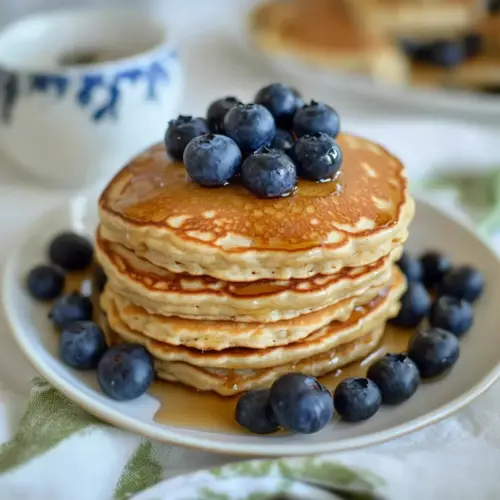 Fluffy Greek Yogurt Pancakes