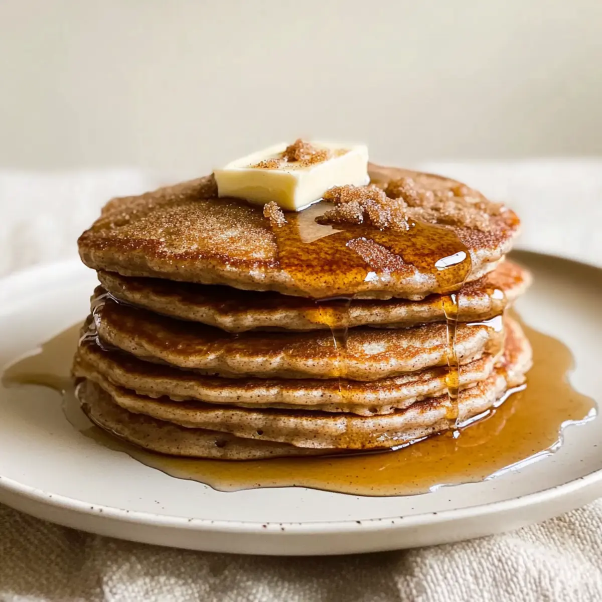 Cinnamon Brown Sugar Pancakes