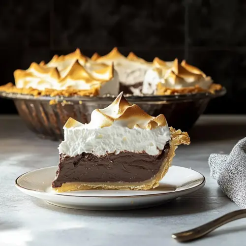 Chocolate Meringue Pie