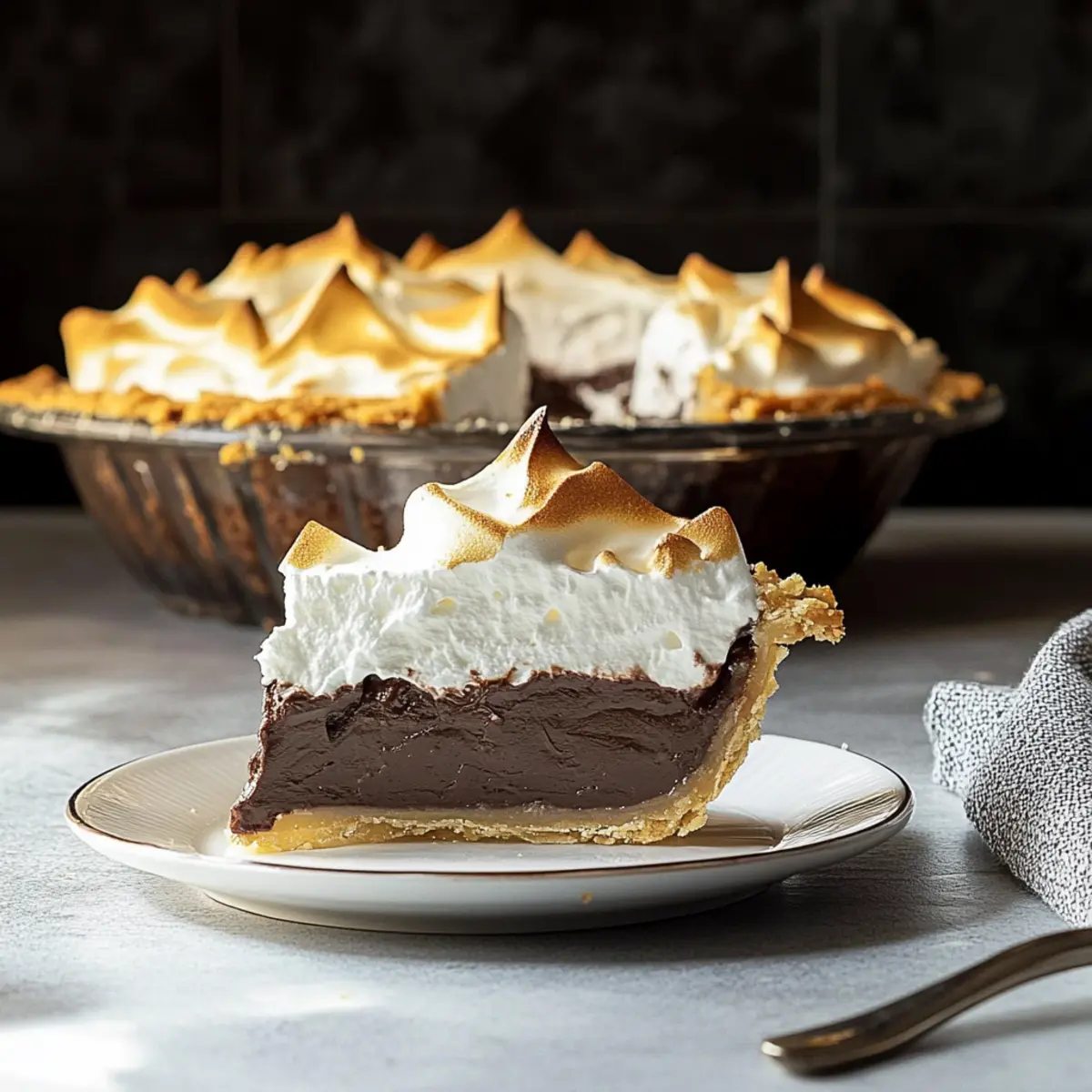 Chocolate Meringue Pie