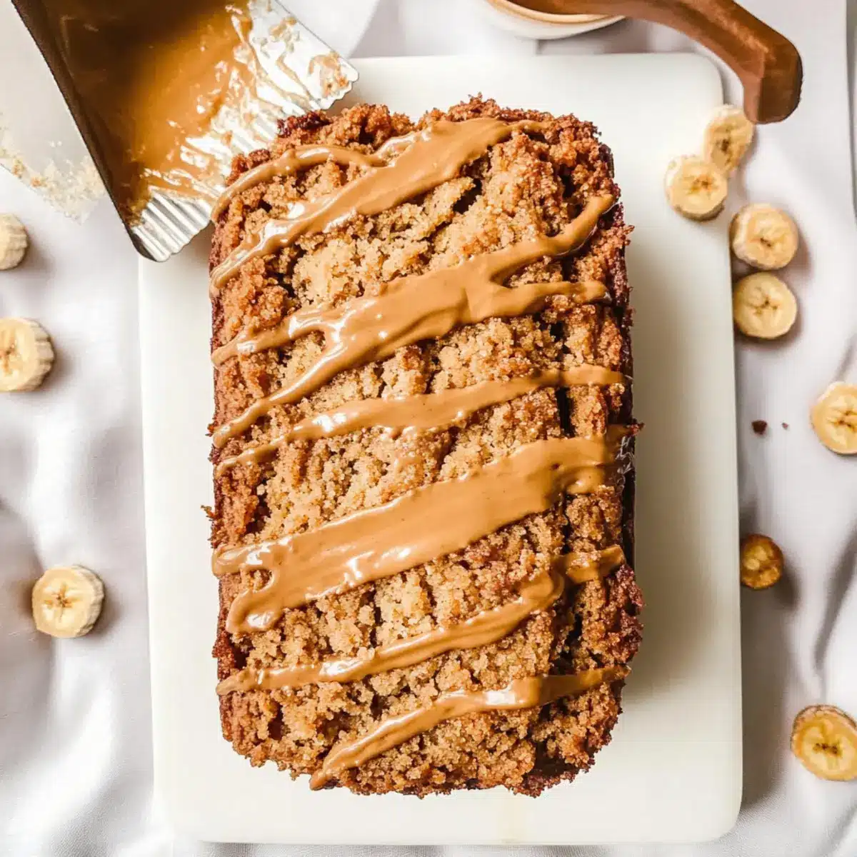 Biscoff Banana Bread
