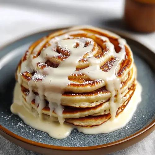 Cinnamon Roll Pancakes