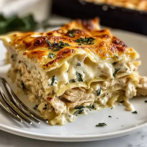 Chicken Alfredo Lasagna