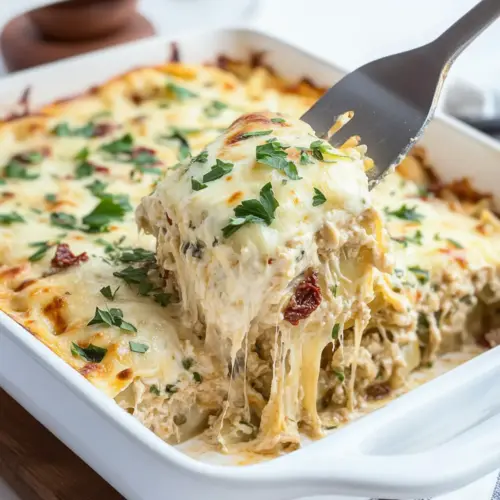 Marry Me Chicken Lasagna