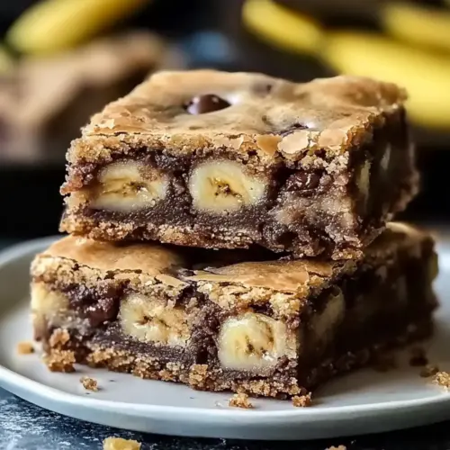 Banana Blondies