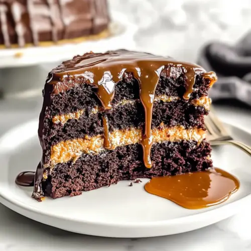Salted Caramel & Chocolate Cake