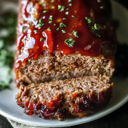 Meatloaf with Sweet Ketchup Glaze