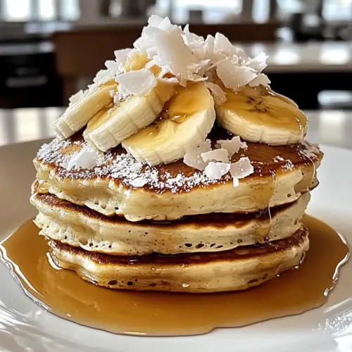 Coconut Cream Pancakes
