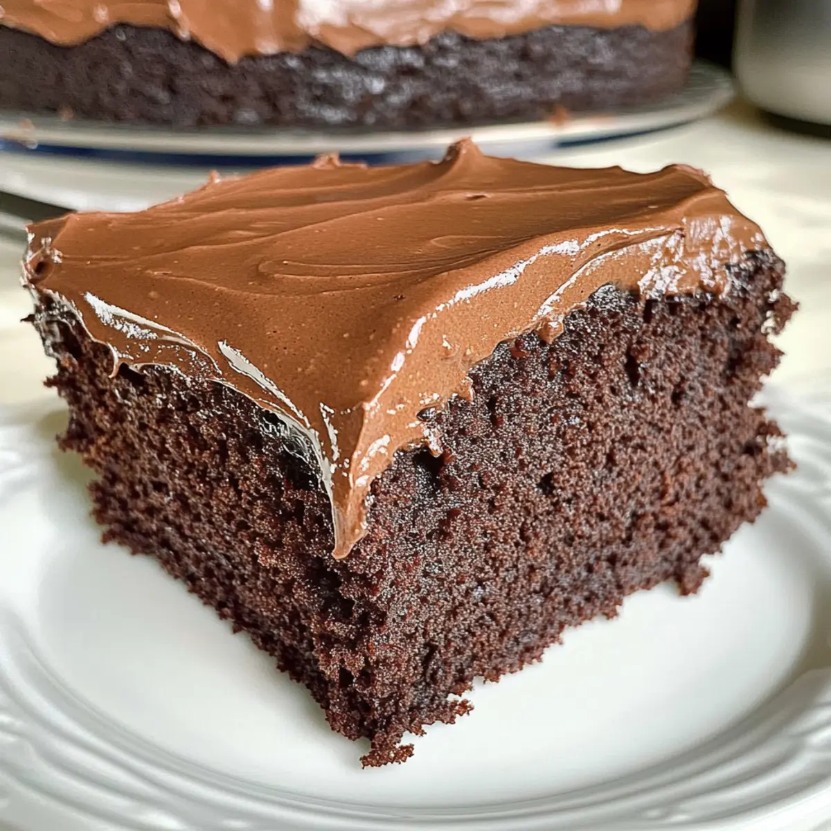 Rich and Moist Chocolate Cake