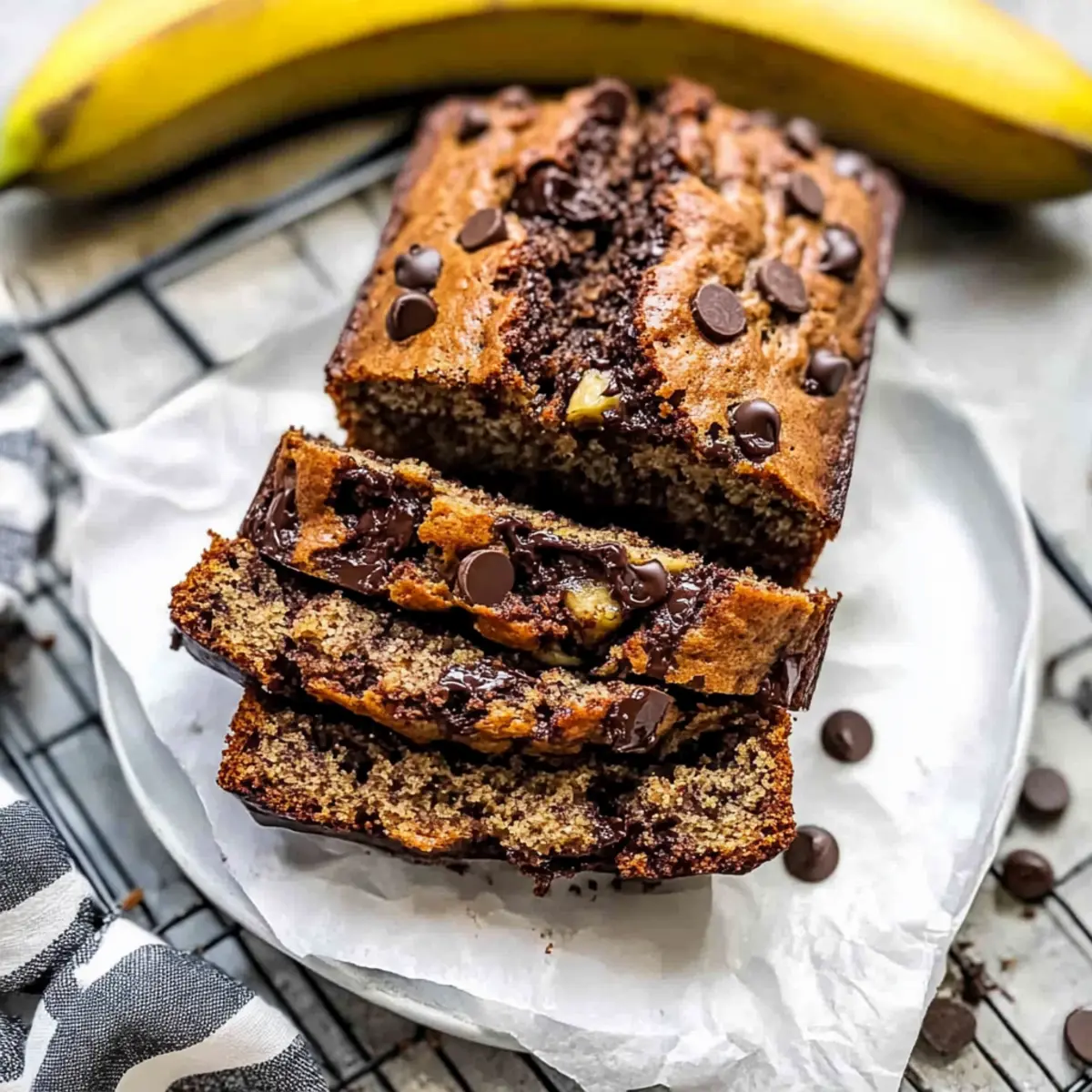 Chocolate Chip Banana Bread