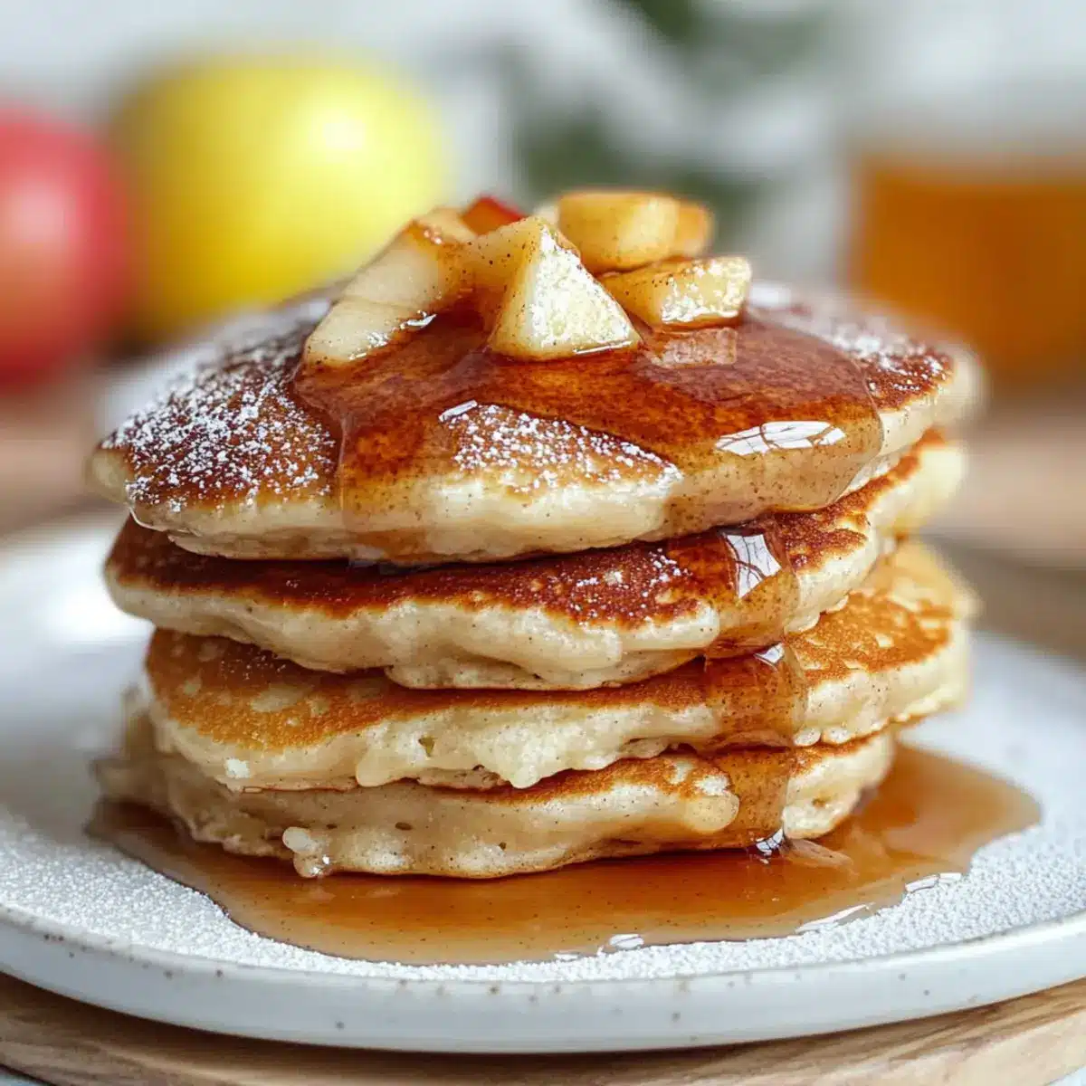 Apple Cinnamon Pancakes