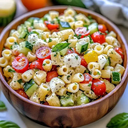 Ditalini Pasta Salad
