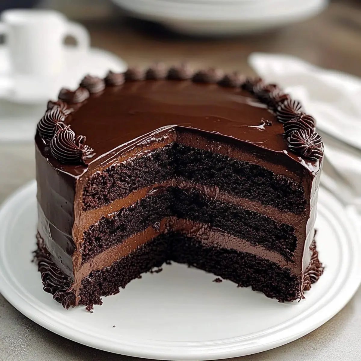 Triple Chocolate Dream Cake