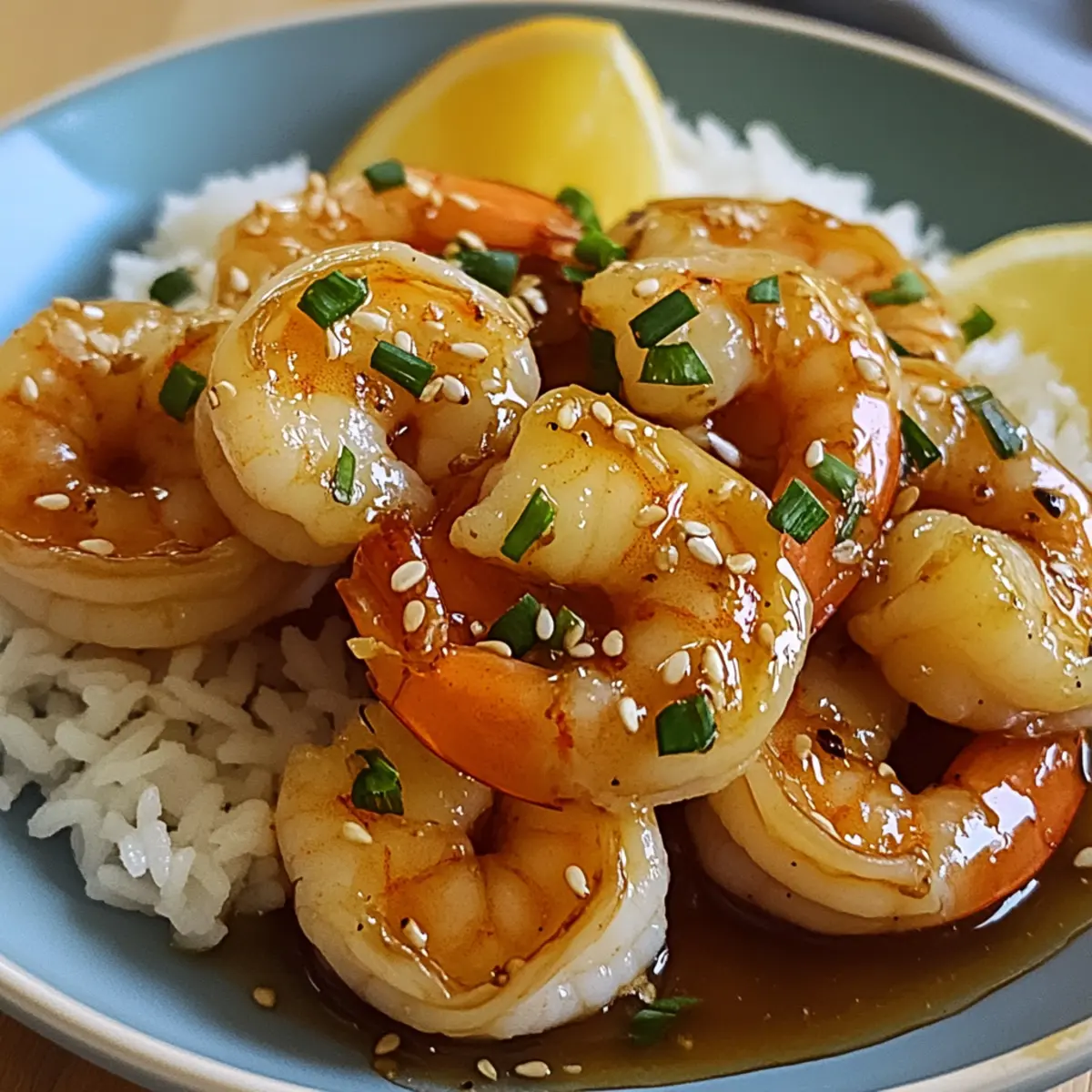 Honey Orange Shrimp
