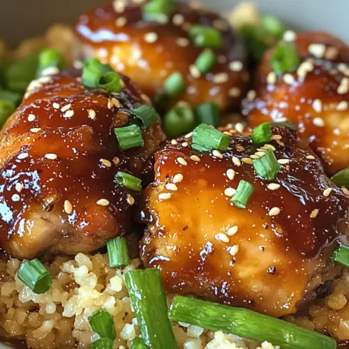 Soy Garlic Chicken Thighs