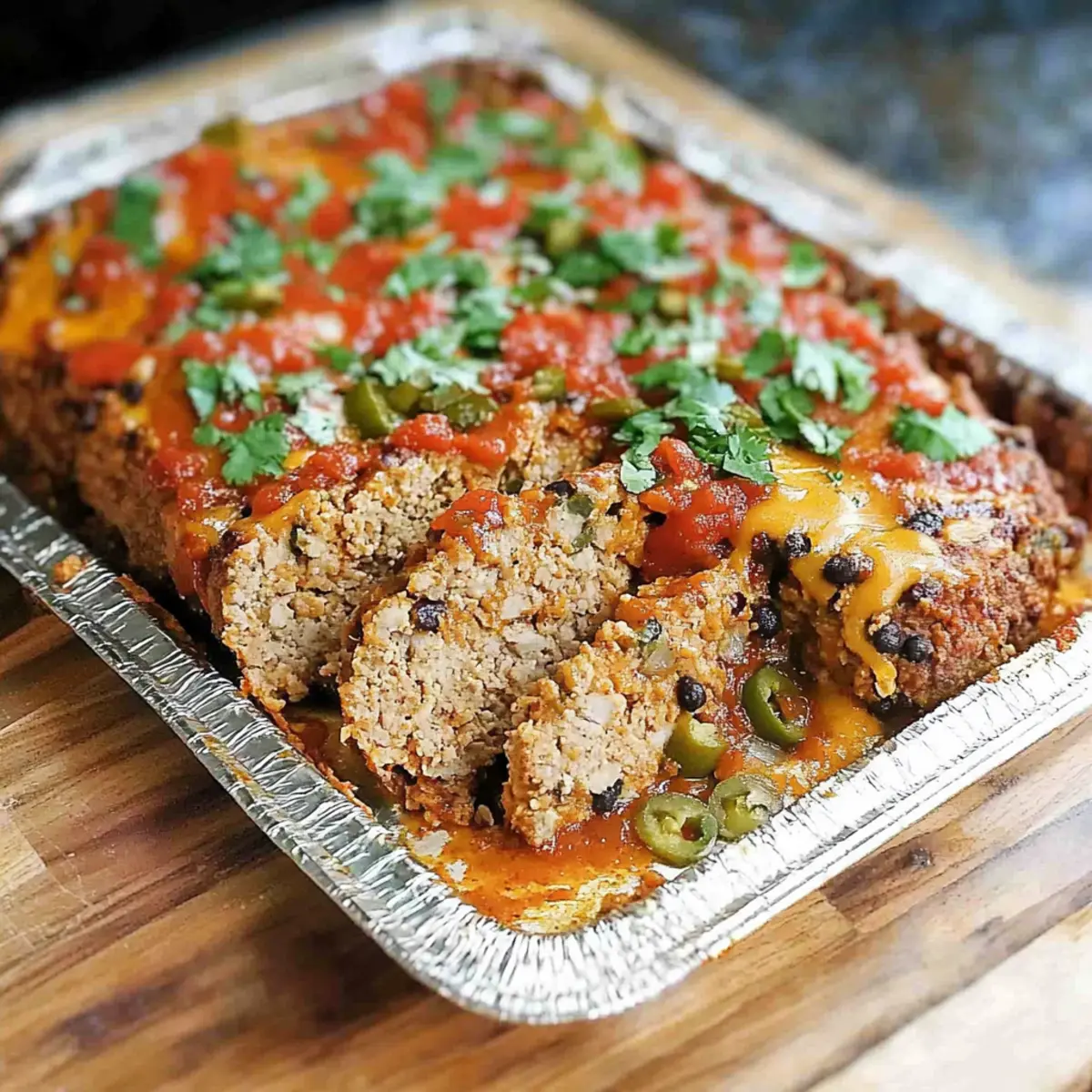 Mexican Turkey Meatloaf