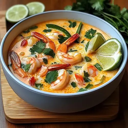 Thai Coconut Shrimp Soup