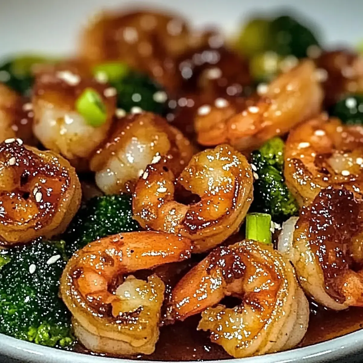 High-Protein Honey Garlic Shrimp