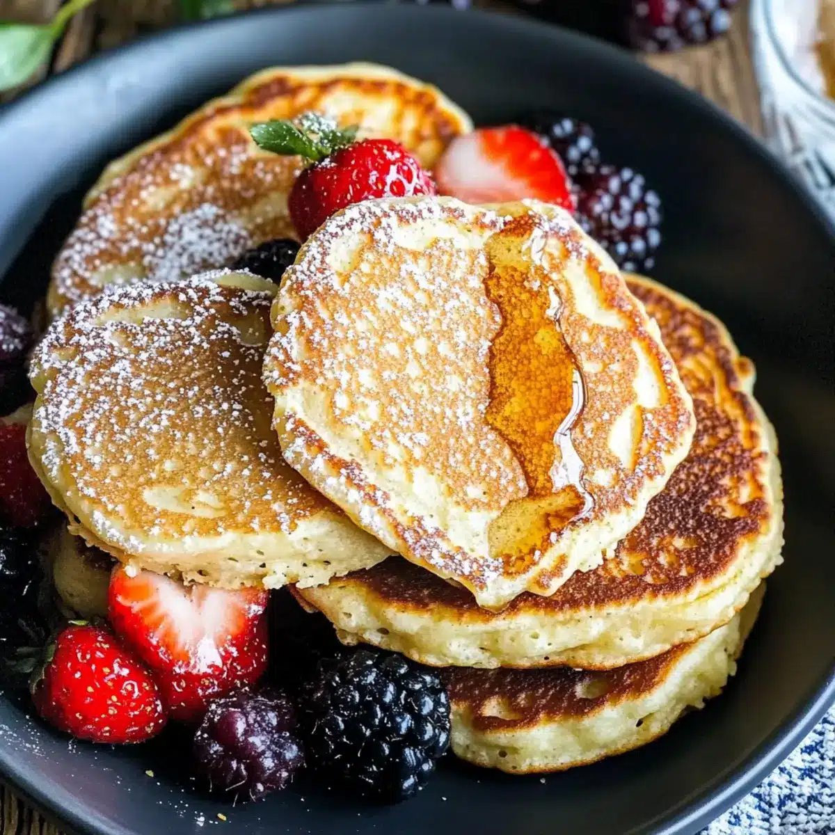 Cottage Cheese Pancakes
