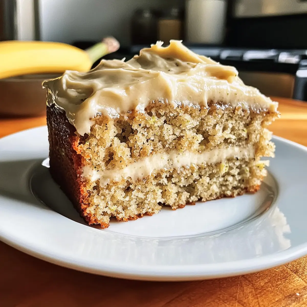 Zucchini Banana Cake