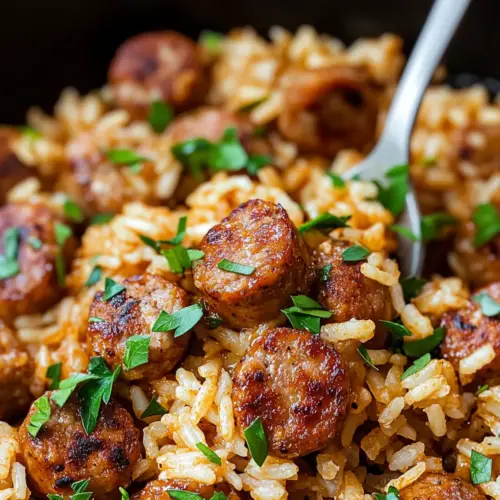 Cajun Chicken Sausage & Rice