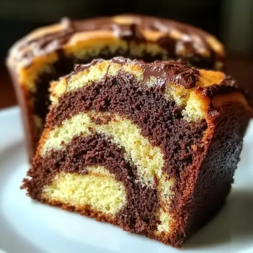 Moist Marble Cake