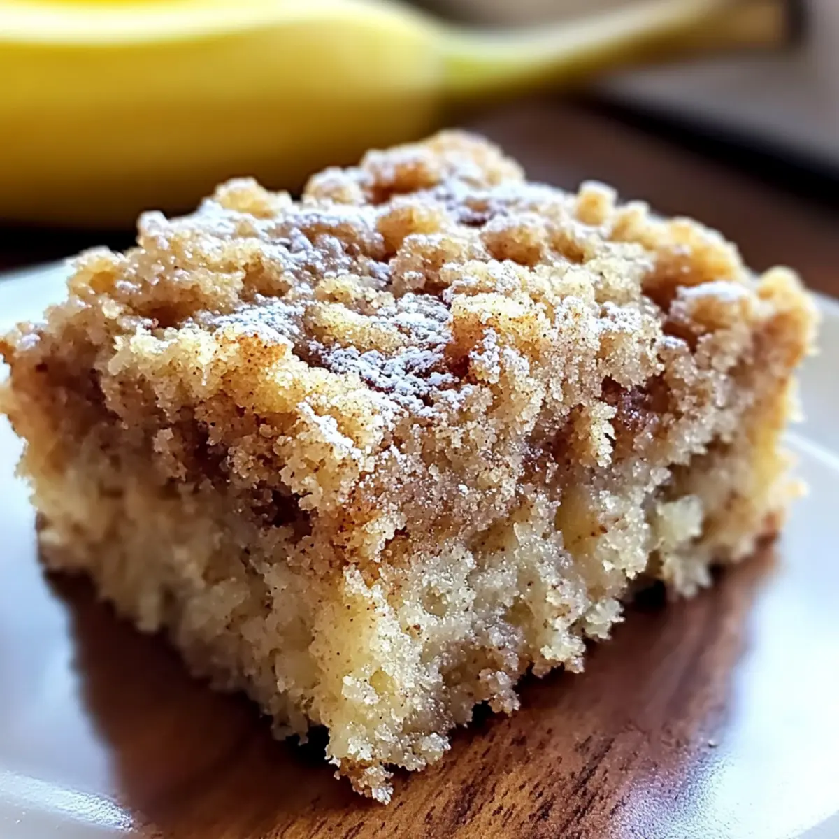 Banana Crumb Coffee Cake