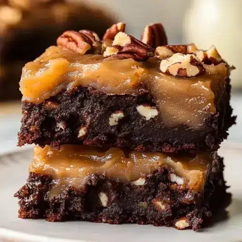 German Chocolate Brownies