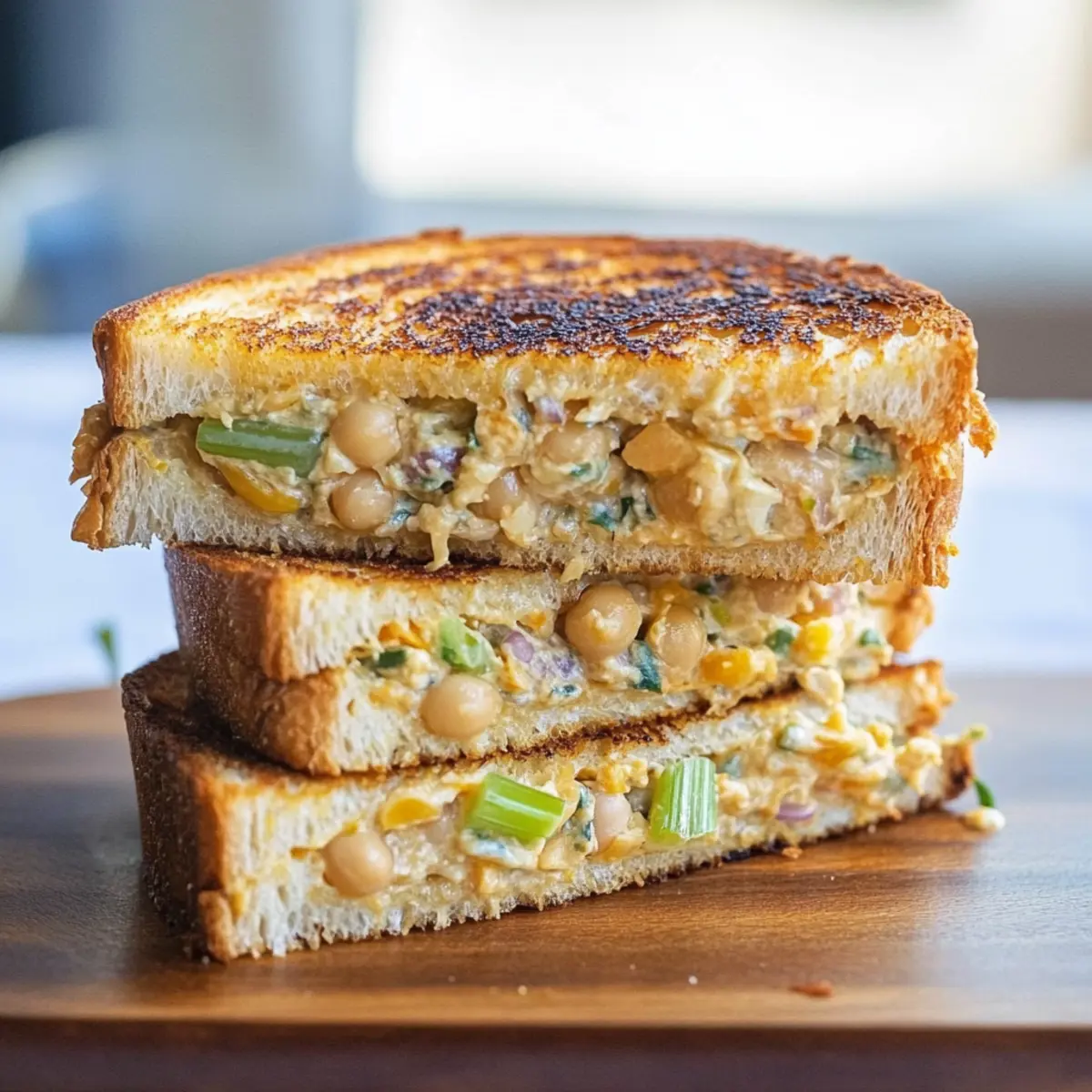 Chickpea Salad Melts