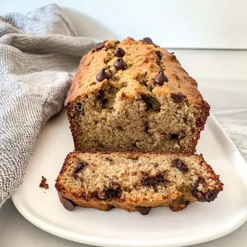 Oat Flour Banana Bread