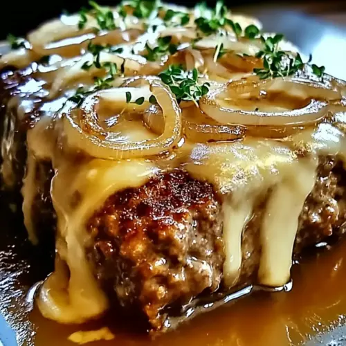 French Onion Meatloaf