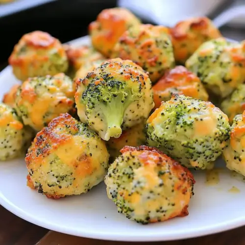Baked Broccoli Cheese Balls