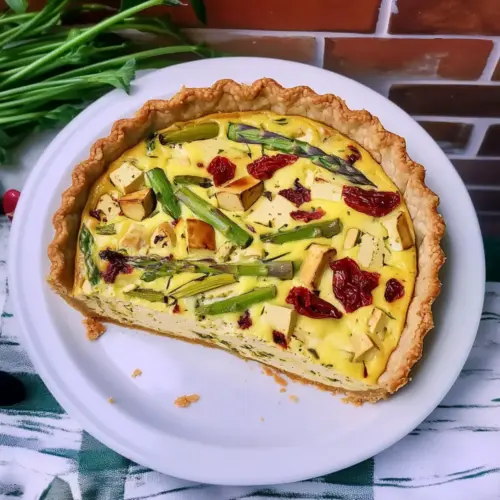 Vegan Tofu Quiche