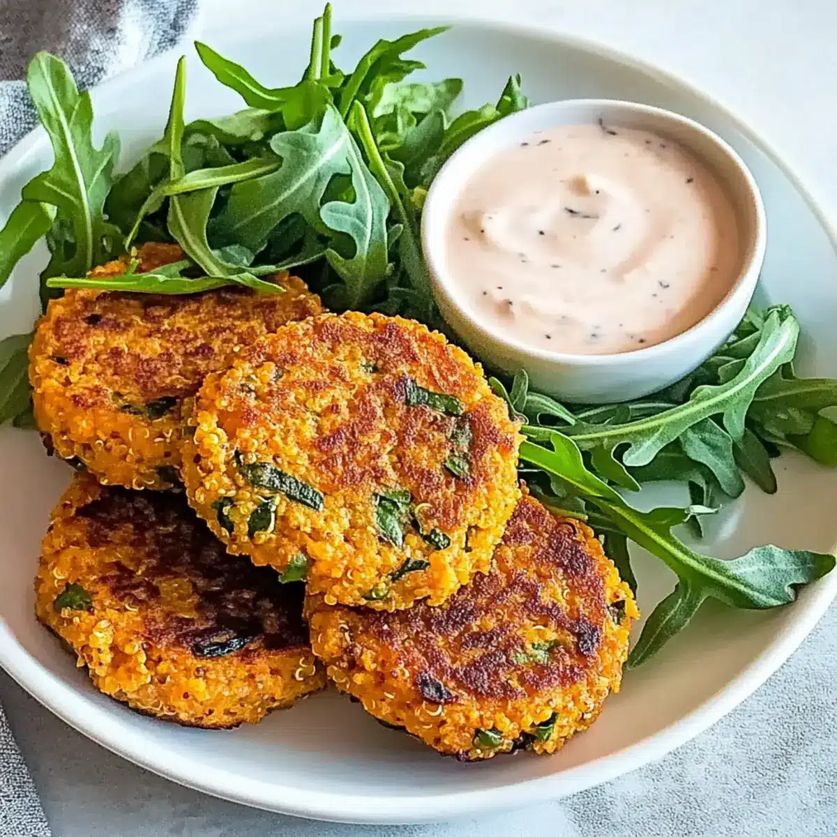 Sweet Potato Quinoa Cakes