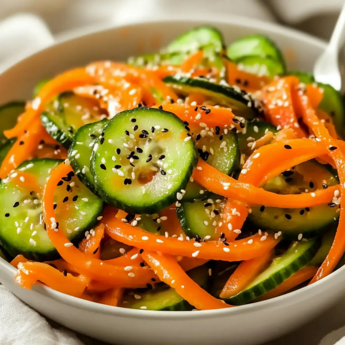 Cucumber Carrot Salad