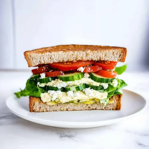 Panera Bread Mediterranean Veggie Sandwich