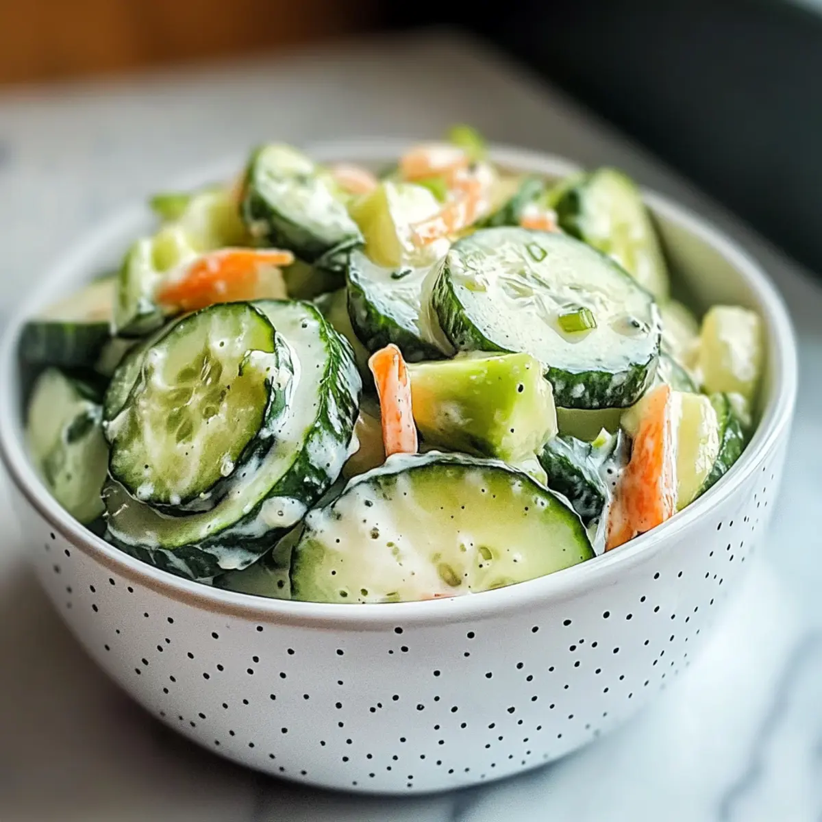 Sushi Cucumber Salad