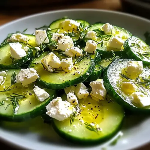 Cucumber Feta Salad