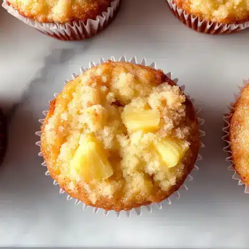 Easter Pineapple Muffins