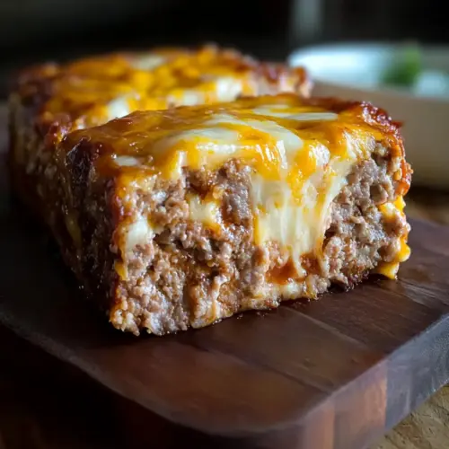Three Cheese Meatloaf
