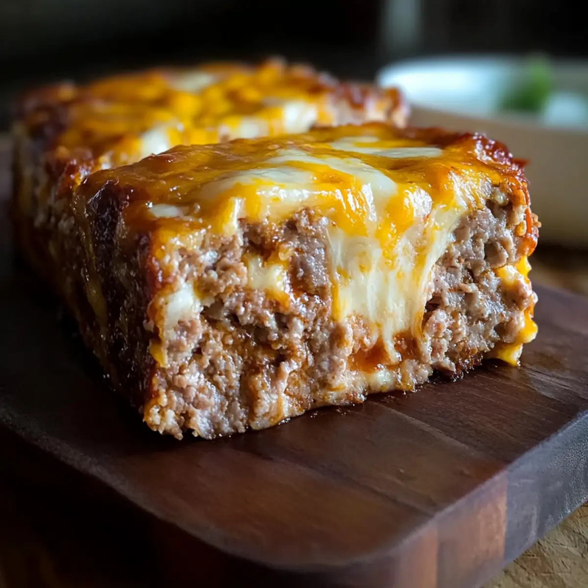 Three Cheese Meatloaf