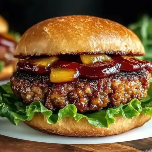 Tangy Meatloaf Burgers